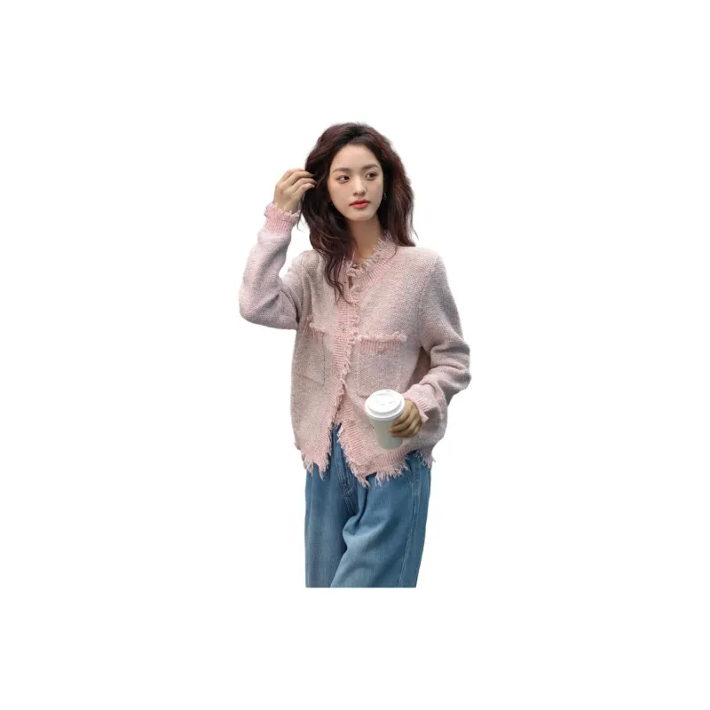 Demana Sweater Women's Sheer Pink-0