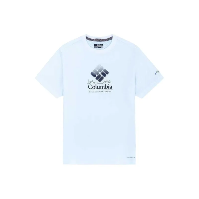 Columbia Regular T Shirt Women's Light Blue 100-0
