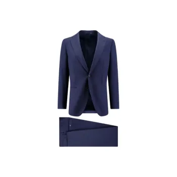 CARUSO Business Suits Men's Blue