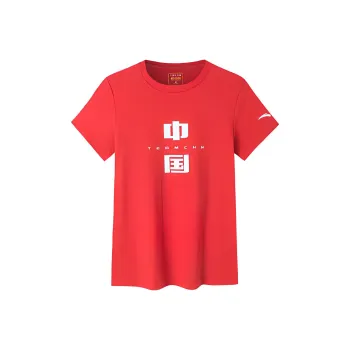 ANTA Variety Training Collection T Shirts Women's Red