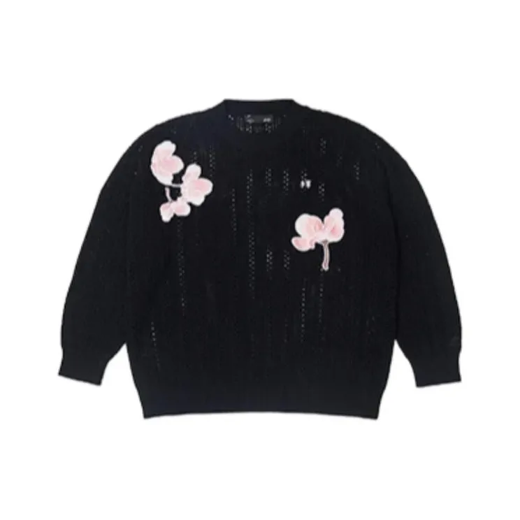 LiNing Sports Fashion Collection Sports Trendy Collection Knitwear Women's Black-0