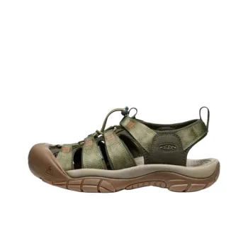 KEEN Newport H2 Anti Slip Wear Resistant River Trekking Shoes Men's Green