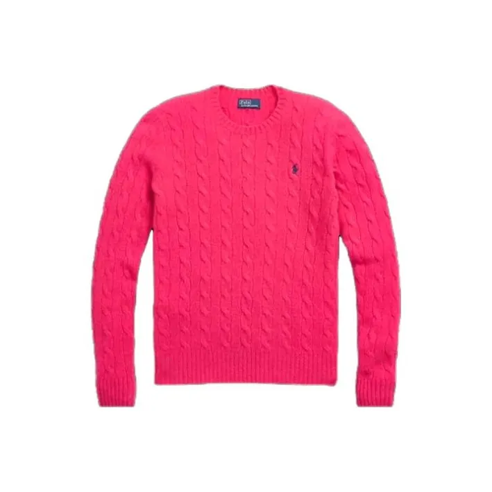 Polo Ralph Lauren Pony Embroidered Cable Knit Jumper-0