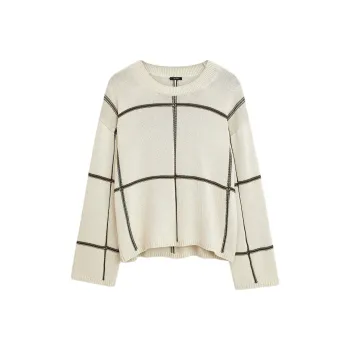 Joseph Joseph Grid Crew neck Sweater