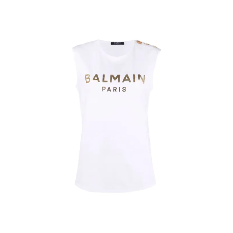 BALMAIN SS22 Camisole Women's White-0