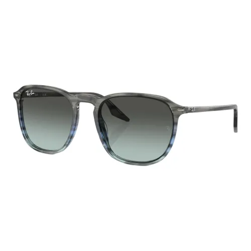 RayBan Acetate Square Sunglasses Unisex Blue