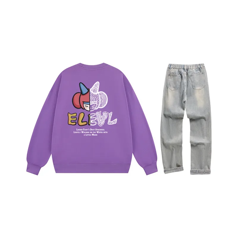 LEVEL Sweatshirt Sets Unisex-38