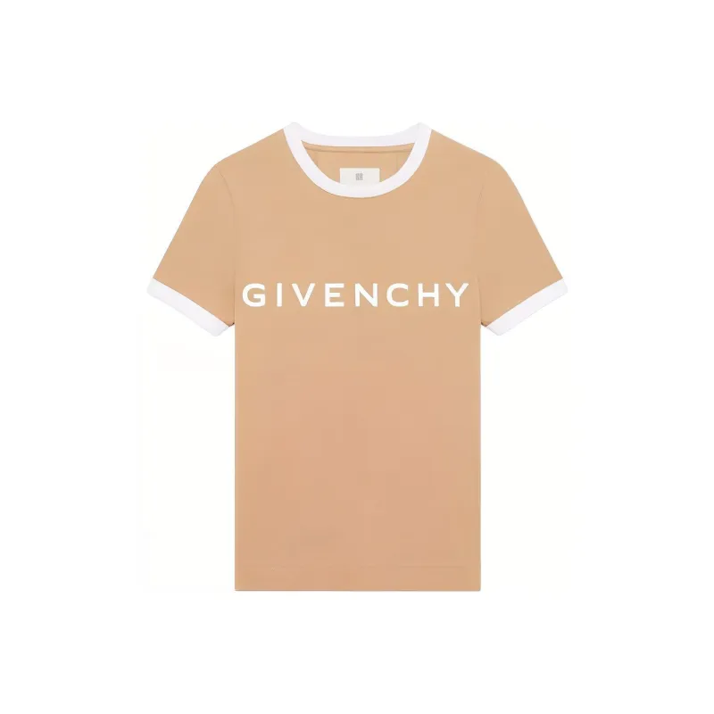 Givenchy T Shirts Women's Beige-0