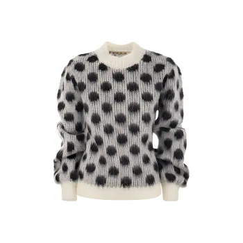 MARNI Polka-Dot Knitted Jumper