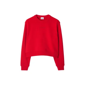 Burberry SS24 Sweatshirt Women's Red