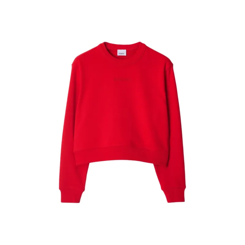 Burberry SS24 Sweatshirt Women's Red-0