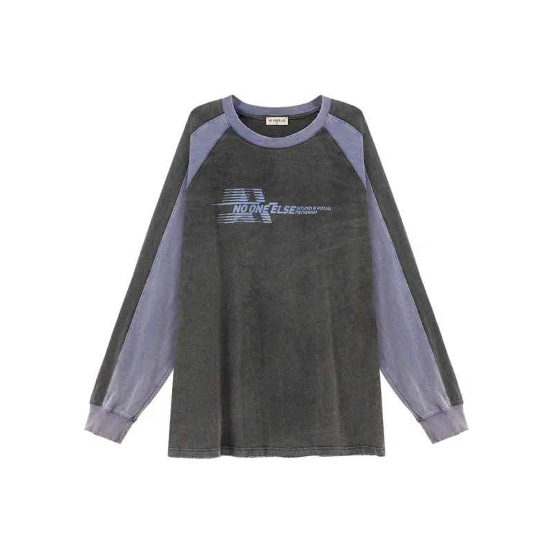 NO ONE ELSE T Shirts Unisex Black Gray-0
