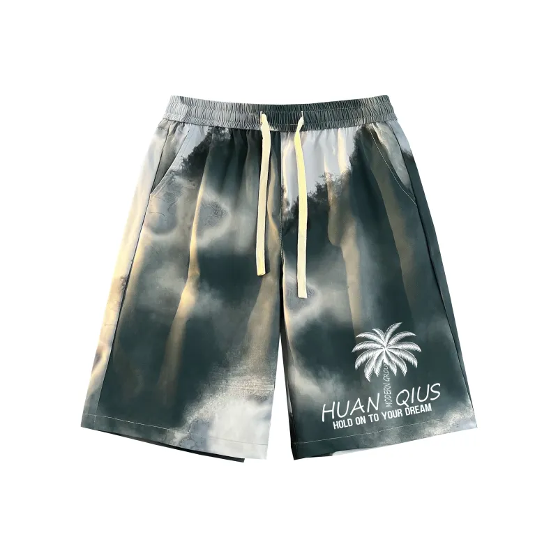 HUANQIU Casual Shorts Unisex-4