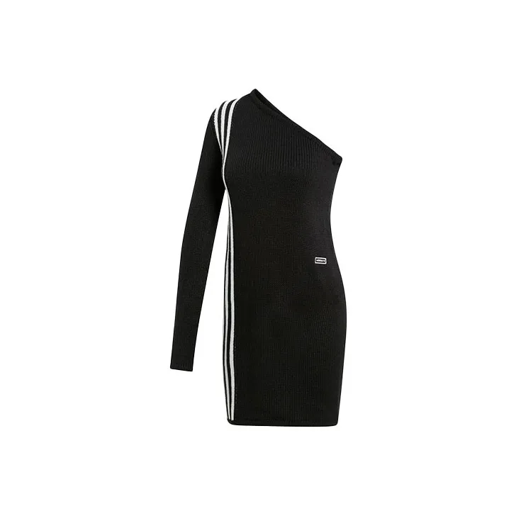 Adidas Originals Slim Fit Knitwear Women's Black-0