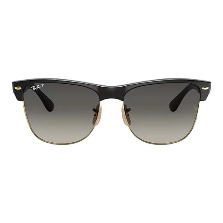 RayBan Injection Square Sunglasses Unisex Black-1