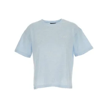 A.P.C Logo Detailed Crewneck T Shirt
