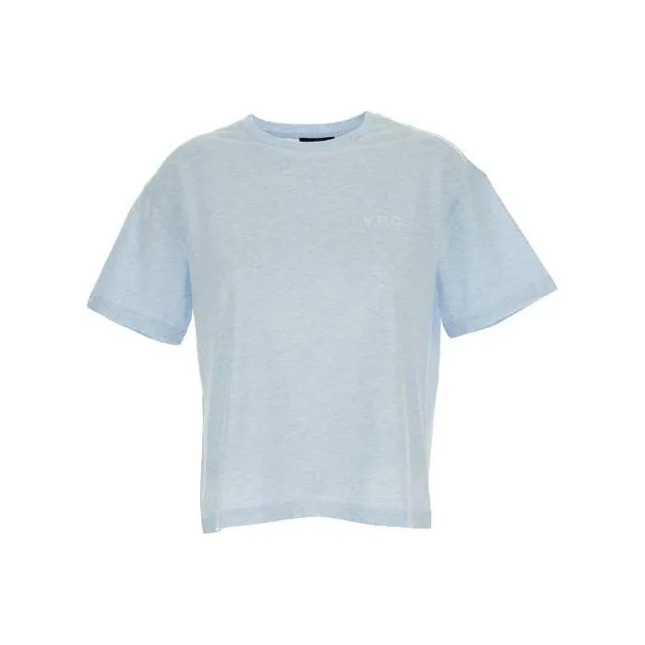 A.P.C Logo Detailed Crewneck T-Shirt-0