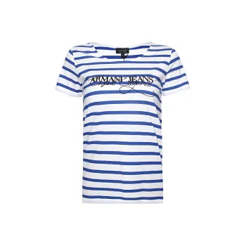 ARMANI JEANS Regular T Shirt Women's Blue