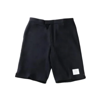 THOM BROWNE Logo appliqué Bermuda Shorts