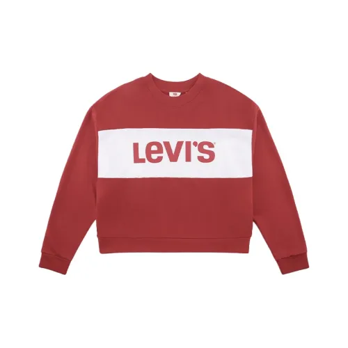 Levis Sweatshirts Women's Red