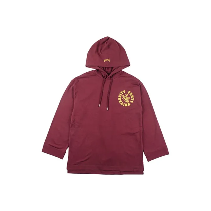PUMA Sweatshirts Women's Burgundy-0