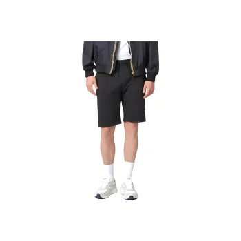 K WAY Casual Shorts Men's Black