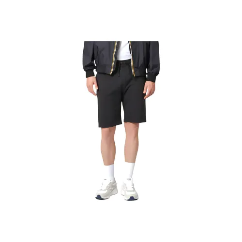 K WAY Casual Shorts Men's Black