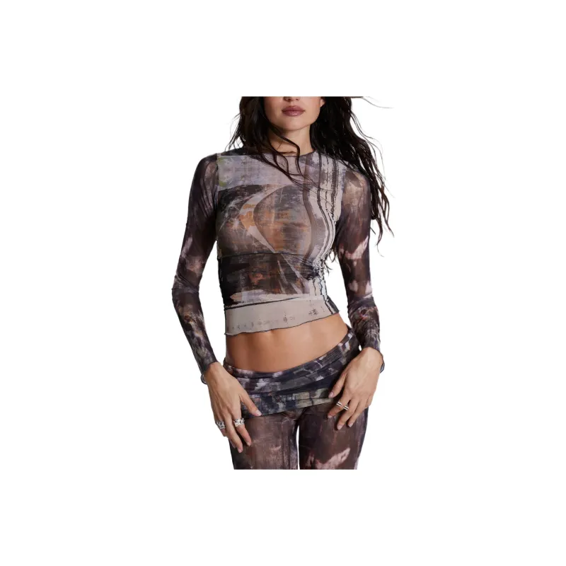 Jaded London Fatale Collection T-Shirt Women's Multicolor-0