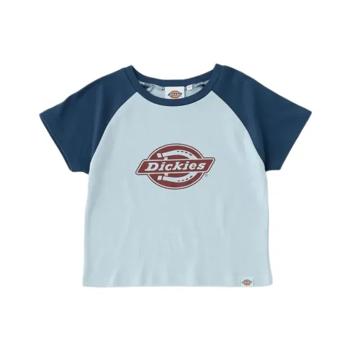 Moussy X Dickies MOUSSY Collaboration T-Shirts Women's Blue