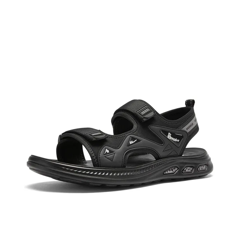 Warrior Beach Sandals Men's Black-1
