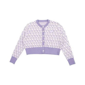 Nerdy Knitwear Women's Purple