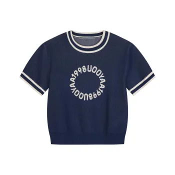 UOOYAA T Shirts Women's Blue