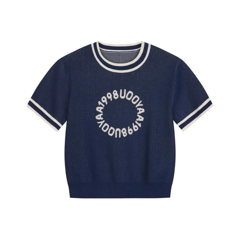 UOOYAA T Shirts Women's Blue-0