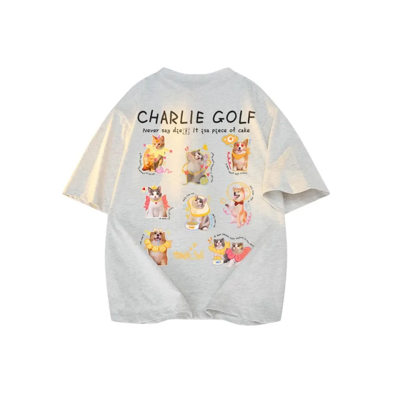 CHARLIE GOLF T Shirts Unisex-4