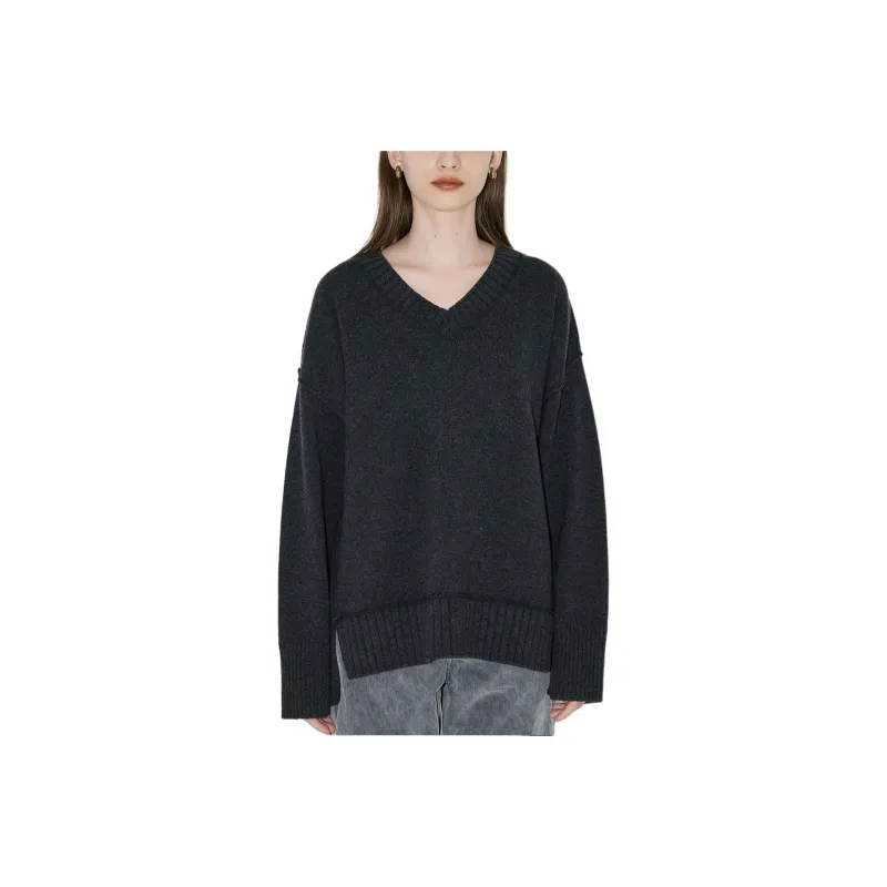 PUBLIC TOKYO FW24 Sweater Women's Dark Gray-0