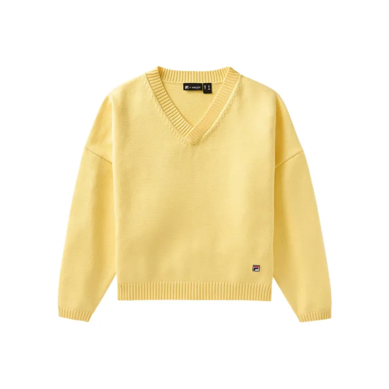 FILA x HAILEY Sweater Women's Yellow-0