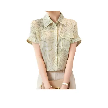 To The West Shirt Women's Green Multicolor