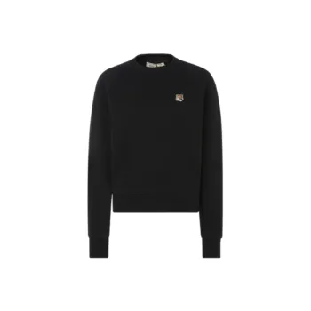 Maison Kitsune Woman Cotton Sweatshirt Grey