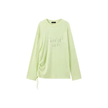 PEACEBIRD T Shirt Women's Divine Feast Green