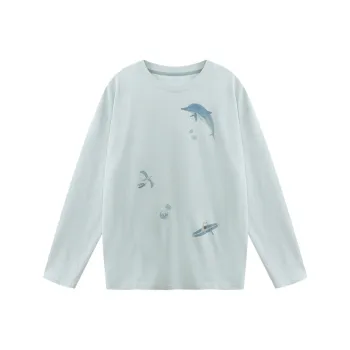 HOT HORSE Regular T Shirt Unisex Aqua Blue
