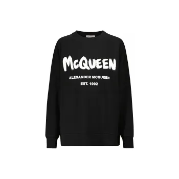 Alexander McQueen FW21 Sweatshirt Women's Black