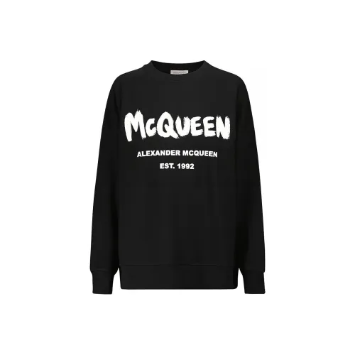 Alexander McQueen FW21 Sweatshirt Women's Black