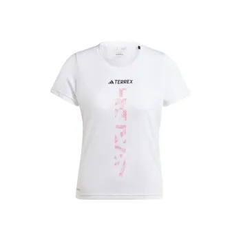 Adidas Terrex Agravic T Shirt Women's White/Pink