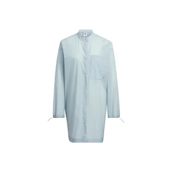 Adidas Originals Lightweight Shirt Parka Shirt Women's Blue