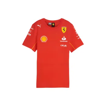 PUMA Scuderia Ferrari SS24 Regular T-Shirt Women's Red