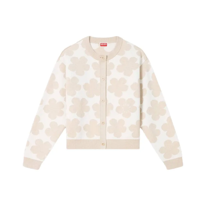 KENZO Hana Dots Embroidered Cardigan-0