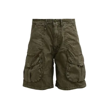 R13 Casual Shorts Unisex Green
