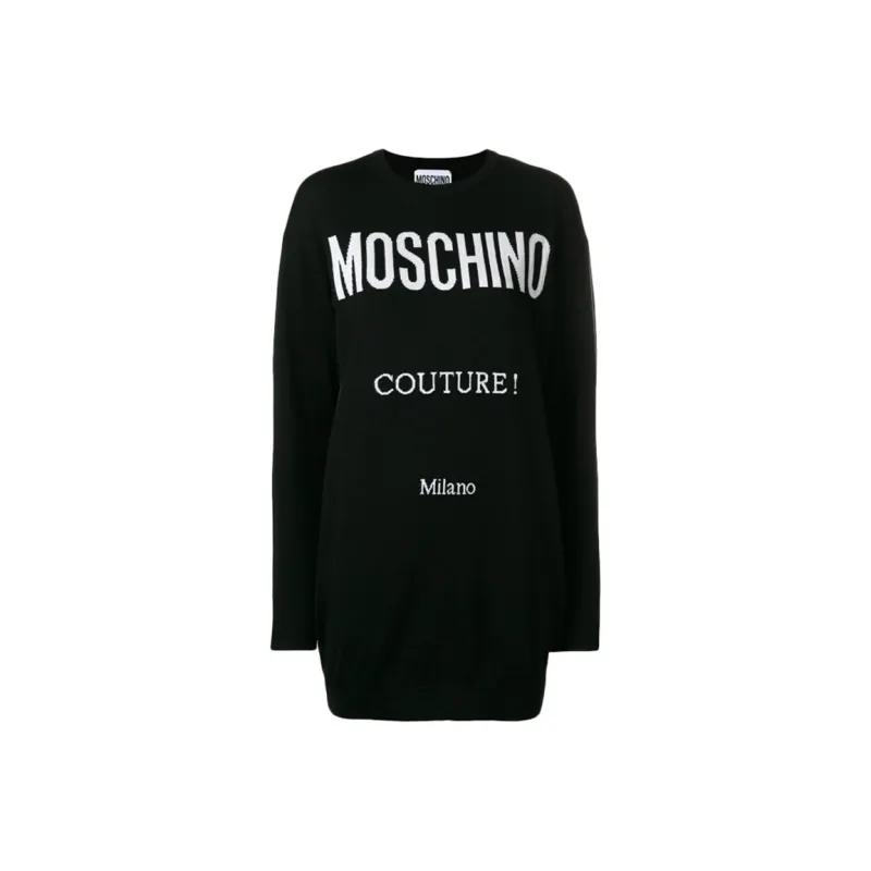 MOSCHINO Knitted Couture Mini Dress-0