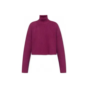 Balenciaga FW23 Sweater Regular Fit Women's Purple