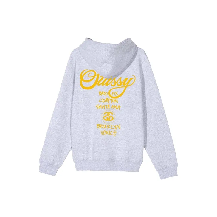 Stussy World Tour Hood 'Black/Blue'-4